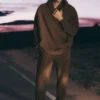Edition Sueded Jogger - Espresso