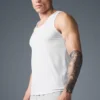 Everyday Modal Rib Tank - White