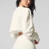 Extreme Cropped Pullover - Ivory