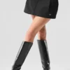 Fan Club Mini Skirt - Black