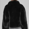 Faux Fur Allure Jacket - Black