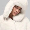 Faux Fur Starstruck Hat - Ivory