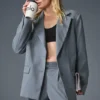First-Class Blazer - Steel Grey
