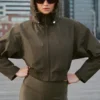 First Draft Jacket - Olive Tree