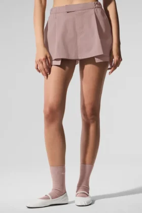 Flip It Mini Skort - Taupe