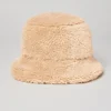 Foxy Sherpa Bucket Hat - Camel