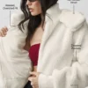 Foxy Sherpa Jacket - Ivory