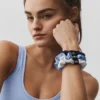 Fresh Mini Scrunchie 3-Pack - Light Provence Blue/Navy/White