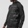 Game Time Ripstop Jacket - Black