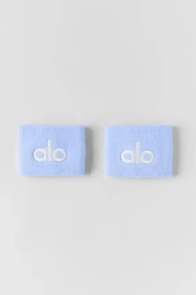 Glow Wristband (2-Pack) – Light Provence Blue/White
