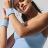 Glow Wristband (2-Pack) - Seashell Blue/White
