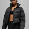 Gold Rush Puffer - Black
