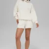 Hazy Mock Neck Pullover - Ivory