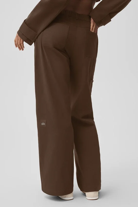 High Road Straight Leg Pant - Espresso