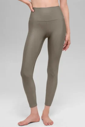 High-Waist Airlift Legging – Light Cocoa
