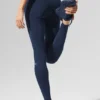 High-Waist Airlift Legging - Navy