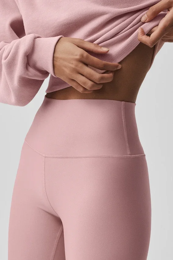 High-Waist Airlift Legging - Vintage Pink