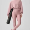 High-Waist Airlift Legging - Vintage Pink