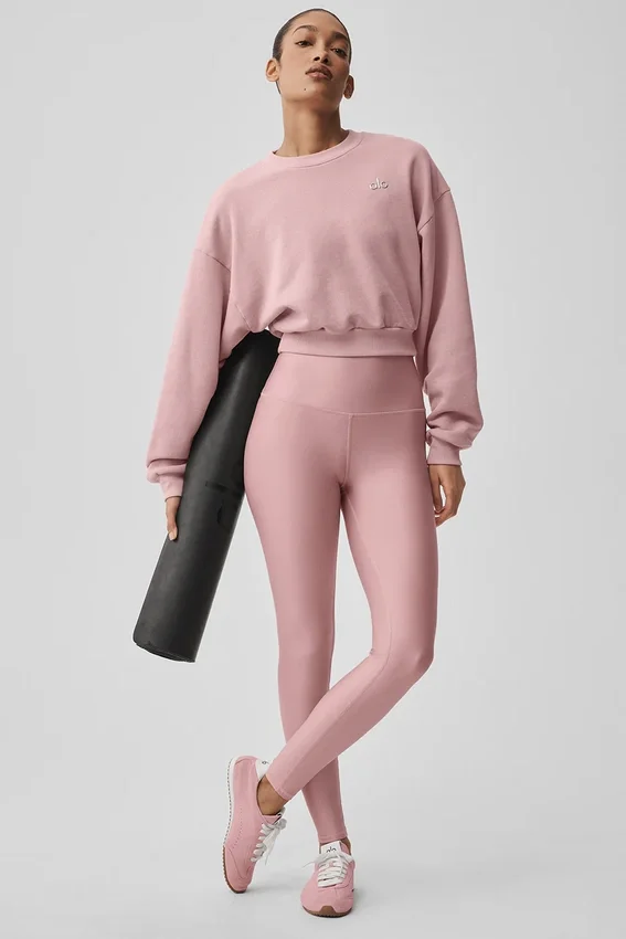 High-Waist Airlift Legging - Vintage Pink