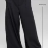 High-Waist Dreamscape Trouser (Short) - Black