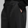 High-Waist Dreamscape Trouser (Short) - Black