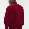 Light Weight Takeaway Track Pullover - Garnet