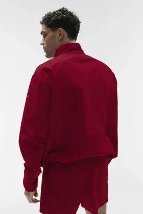 Light Weight Takeaway Track Pullover – Garnet