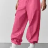 Low Rise Megastar Cargo Pant - Paradise Pink