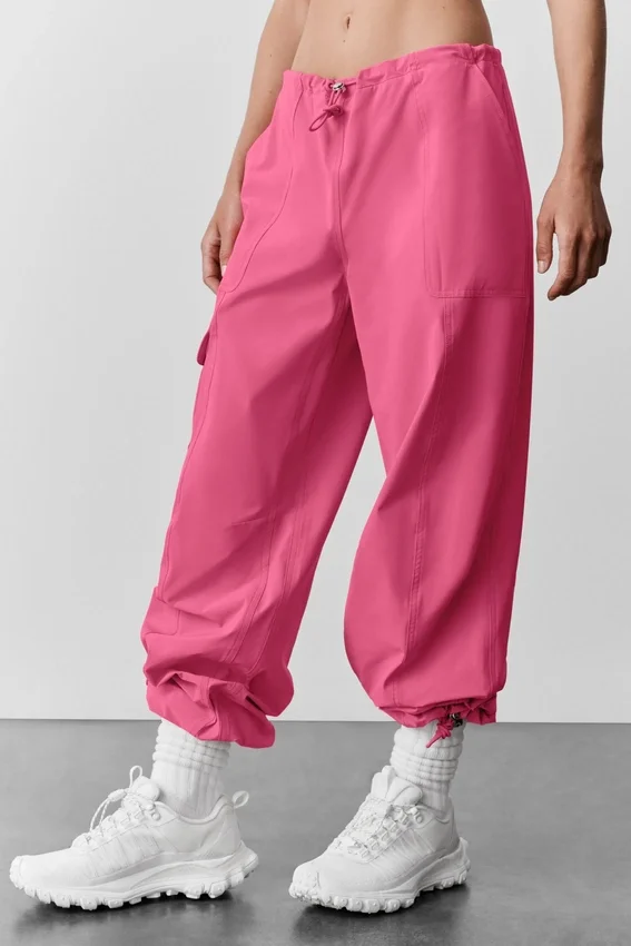Low Rise Megastar Cargo Pant - Paradise Pink