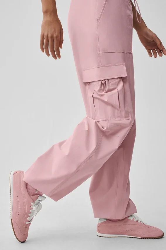 Low Rise Megastar Cargo Pant - Vintage Pink