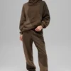Make Waves Hoodie - Espresso Tonal