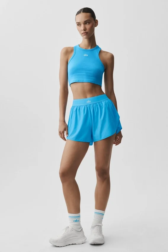 Match Point Short - Azure Blue