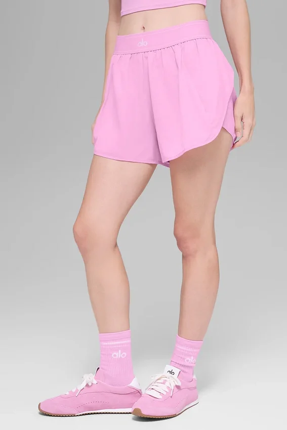 Match Point Short - Candy Heart Pink