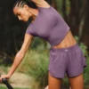 Match Point Short - Plum Kiss