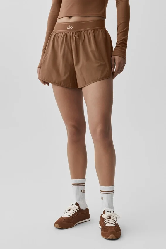 Match Point Short - Sun Kissed Brown