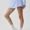Match Point Tennis Skirt - Light Provence Blue
