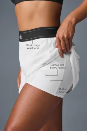 Match Point Tennis Skirt – White