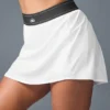 Match Point Tennis Skirt - White