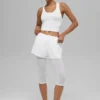 Mesh Front Runner Tank - White