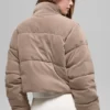 Micro Corduroy Dreamy Puffer - Chai Latte
