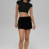 Micro Corduroy on Duty Short - Black
