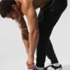 Micro Waffle Fast Break Jogger - Black