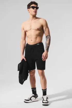 Open-Knit Short - Black