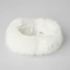 Opulent Faux Fur Wintersun Headband - Ivory