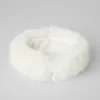 Opulent Faux Fur Wintersun Headband - Ivory