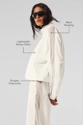 Origin Full-Zip Track Jacket – Ivory