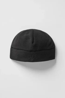 Performance Fleece Beanie – Black/Black