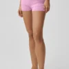Pointelle Sweater Be Mine Hot Short - Candy Heart Pink