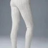 Pointelle Sweater High-Waist Be Mine Legging - Light Grey Heather