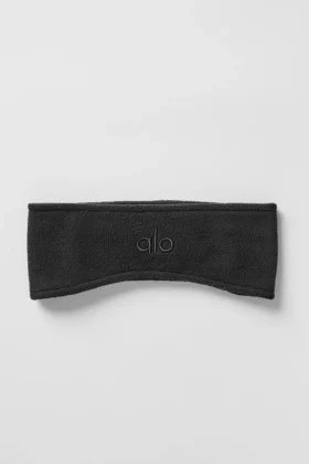 Polar Fleece Ear Warmer – Black
